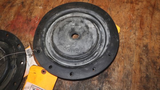 フィッシャー・バイ・エマーソン ダイアフラム 26A9596x012 バルブ357用