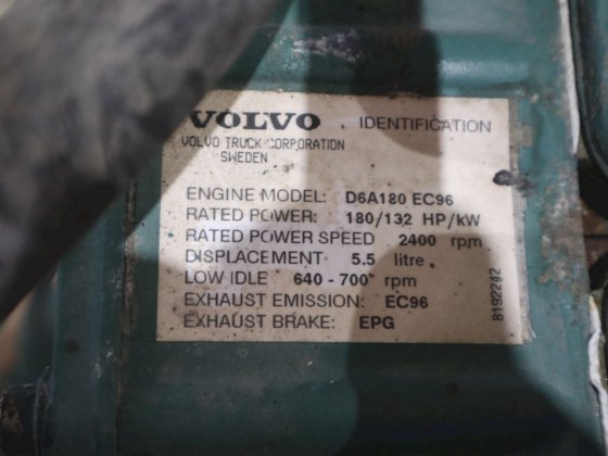 Volvo D6A180 EC96