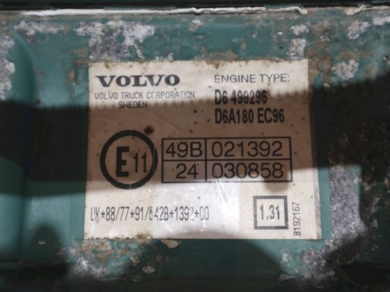 Volvo D6A180 EC96