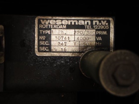 Weseman 1PH Voedingstrafo