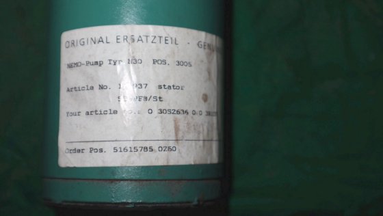 耐驰 Nemo N30 型螺杆泵定子