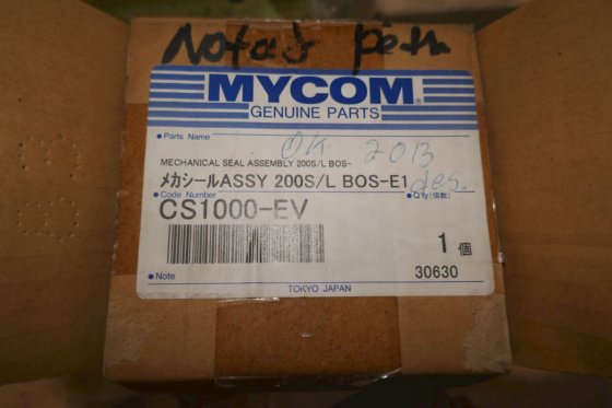 2013 Mycom 机械密封组件 200S/L BOS-E1