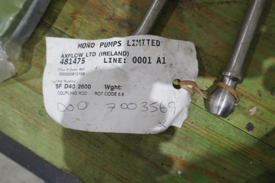 アックスフローモノポンプD40カップリングロッド