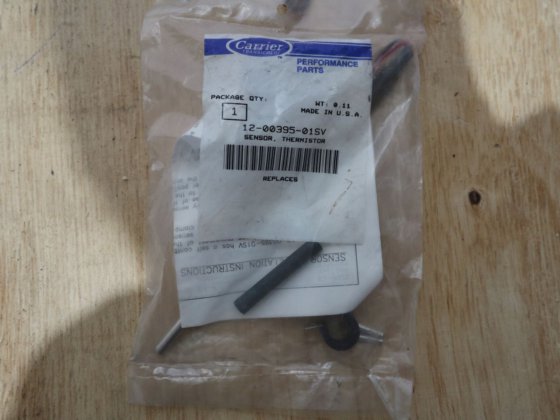 Sensor portador, termistor