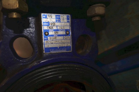 Bernards 蝶阀 DN 100 电动执行机构