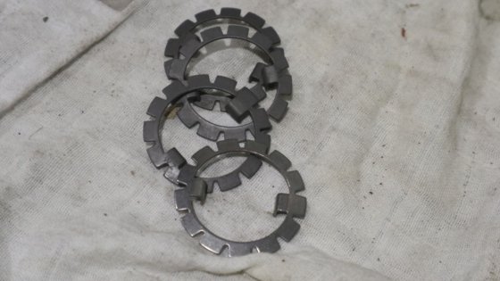 用于涡轮的 Wichmann 锁定板