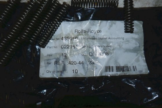 卑尔根-乌尔斯坦劳斯莱斯弹簧减压阀 022161