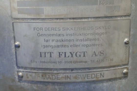 Flygt 潜水泵 2102.041