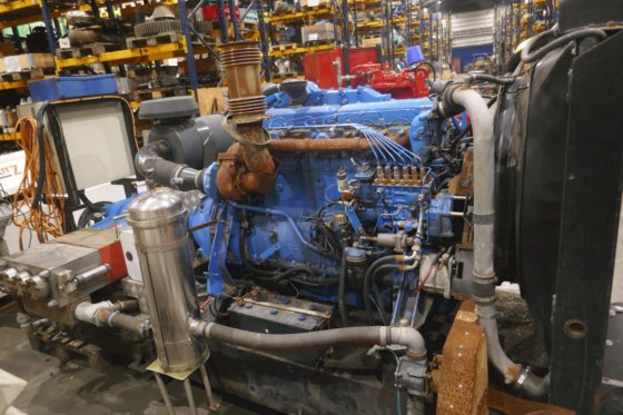 1998年斯堪尼亚DSI 11 71型高压水力喷砂站，配备卡玛特柱塞泵