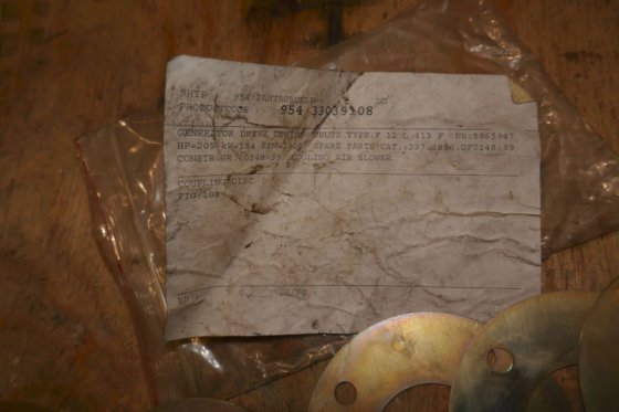 用于冷却鼓风机的道依茨耦合盘