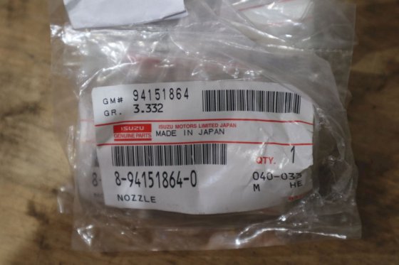 五十铃喷嘴套件支架、喷嘴损伤和垫圈