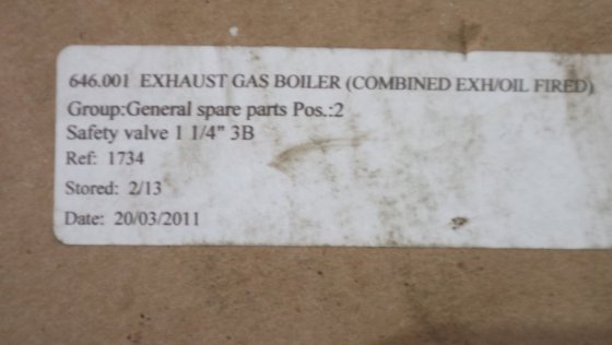 2009 瓦特安全阀 174ABZ3