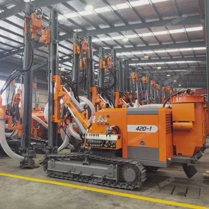quarry dth mining rig blast hole drill rig blast hole drill in Shandong ...