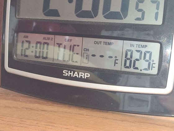 Sharp Atomic Clock