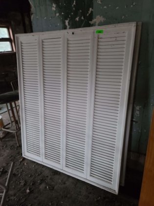 Two Large Shutter Sets, Both