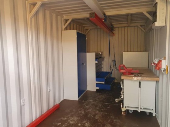 Bauer Werkstattcontainer / Workshop container