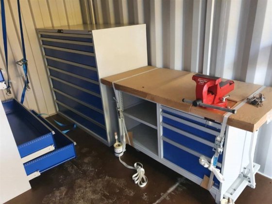 Bauer Werkstattcontainer / Workshop container