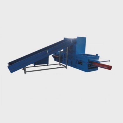 半自動水平ベーラーマシン