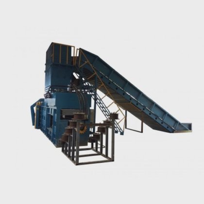 販売のための半自動ベーラーマシン