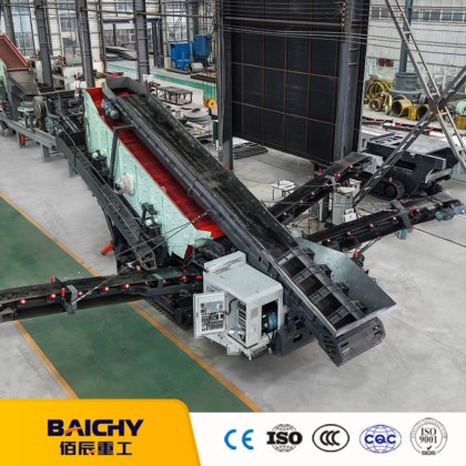 Efficient Durable Mobile Double-Deck Vibrating Screen for Stone ...