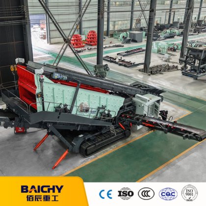 Efficient Durable Mobile Double-Deck Vibrating Screen for Stone ...