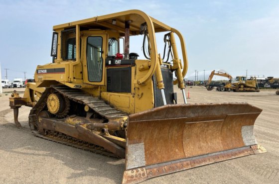 1995 CATERPILLAR D7H DOZER CAB, TWO CYLINDER MULTI-SHANK RIPPER in ...