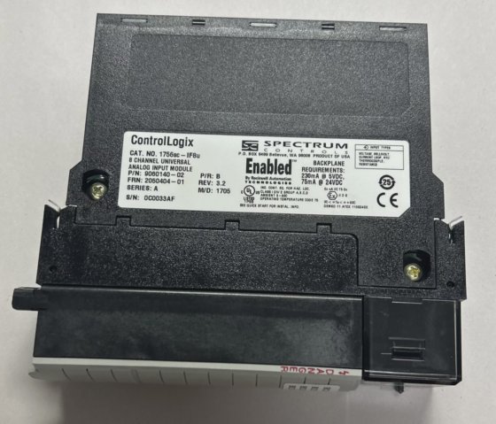 SPECTRUM CONTROLS,1756SC-IF8U,ANALOG INPUT MODULE