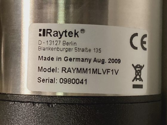 Raytek,RAYMM1MLVF1V,Sensor de temperatura infrarrojo