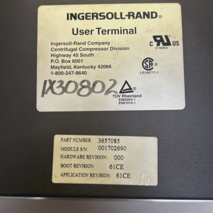 INGERSOLL RAND,3657085,CENTAC MICROCONTROLLER OPERATOR INTERFACE