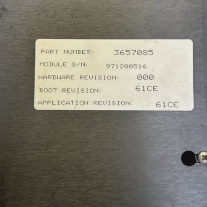 INGERSOLL RAND,3657085,MICROCONTROLLER OPERATOR INTERFACE DISPLAY