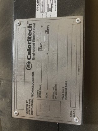 CALORITECH CALORITECH,EXF11285-01