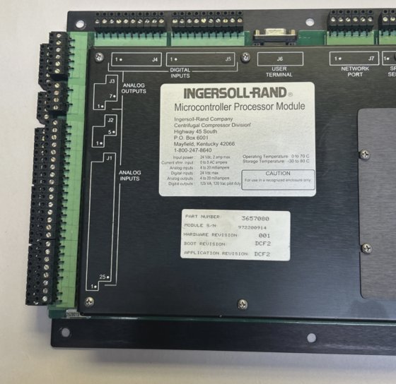 INGERSOLL RAND,3657080,MICROCONTROLLER PROCESSOR MODULE
