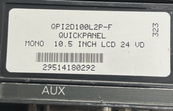 TOTAL CONTROL,QPI2D100L2PF,QUICKPANEL OPERATOR INTERFACE