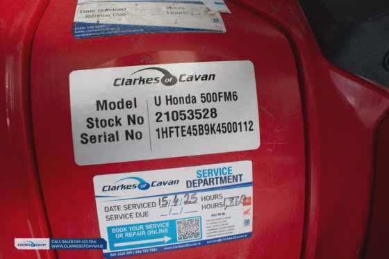 2018 Honda TRX500FM6