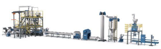 JWELLエンジニアリングプラスチックコンパウンド製造装置