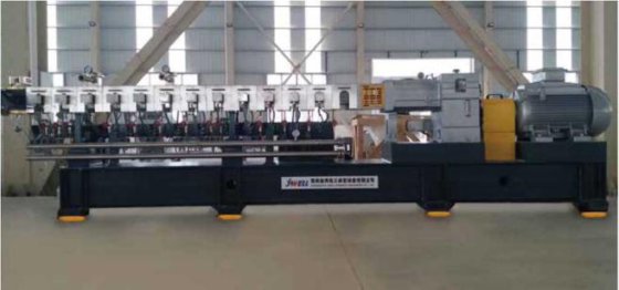 JWELL双螺杆混炼生产线