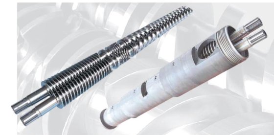 JWELL螺杆和机筒