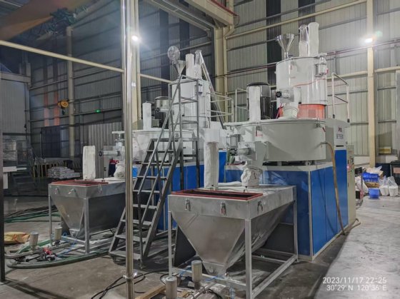 金纬PVC广告布复合挤出生产线