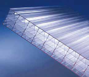 JWELL PC中空シート押出ライン/U字型/Uロックシート