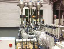 JWELL多层HDPE实壁管共挤生产线