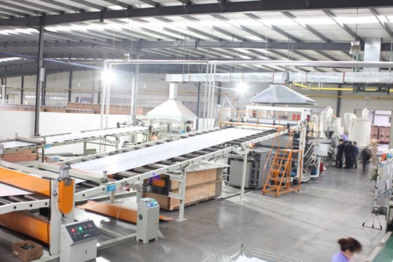 JWELL ABS HIPS冰箱板挤出生产线