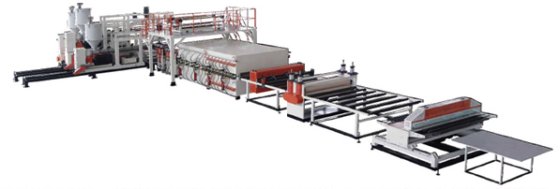 JWELL PPハニカムボード押出ライン