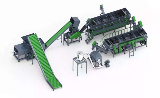 JWELL洗浄・リサイクル生産ライン