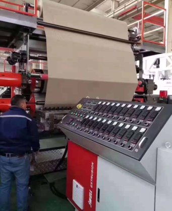 JWELL硬质透明PVC片材挤出生产线