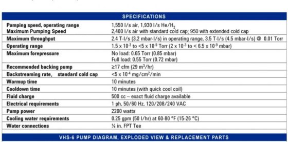 VARIAN. VHS-6. #2925