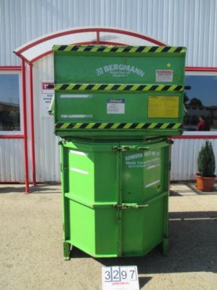 ペーパーベーラー、ベーラー BERGMANN PS 8100 油圧式ウェストベーラー