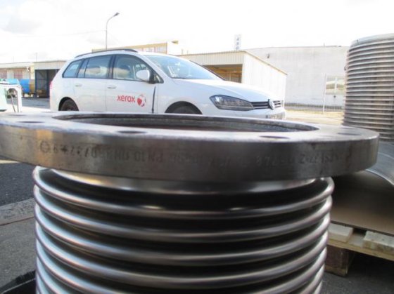 轴向管道补偿器法兰设计 #3461