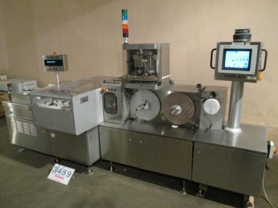 2002 HAPA 421 ラベルプリンターおよびバイアル・ラベリングシステム #3489