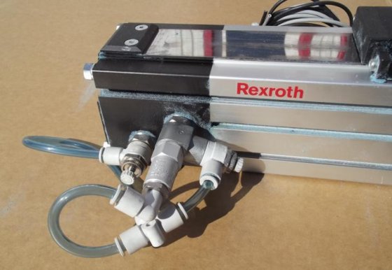 力士乐带气动车的直线导轨轴承轴 #3521