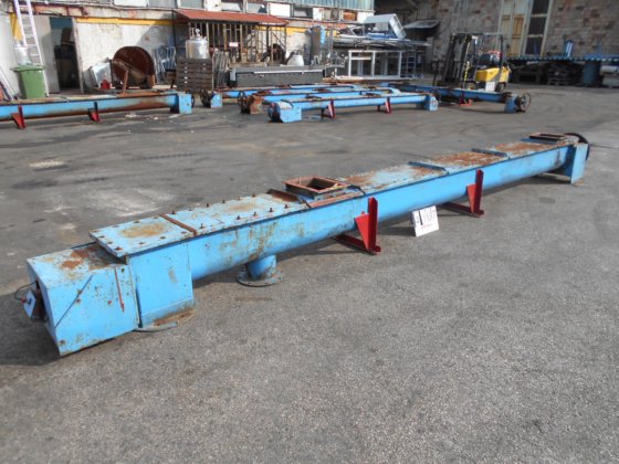 螺旋输送机，螺旋喂料机，带料槽 #4167